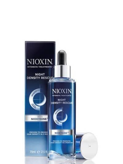 Naktinė intensyviai plaukus tankinanti priemonė 70ml – NIOXIN NIGHT DENSITY RESQUE